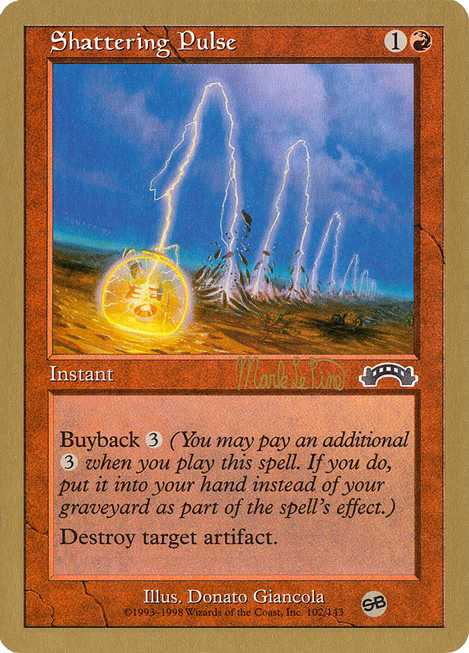 Shattering Pulse - [Retro Frame] World Championship Decks 1999 (WC99)