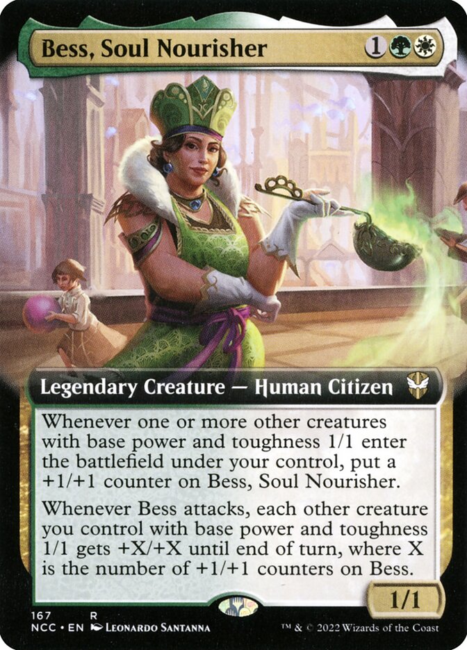 Bess, Soul Nourisher - [Foil, Extended Art] New Capenna Commander (NCC)