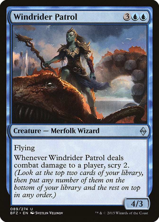 Windrider Patrol - [Foil] Battle for Zendikar (BFZ)