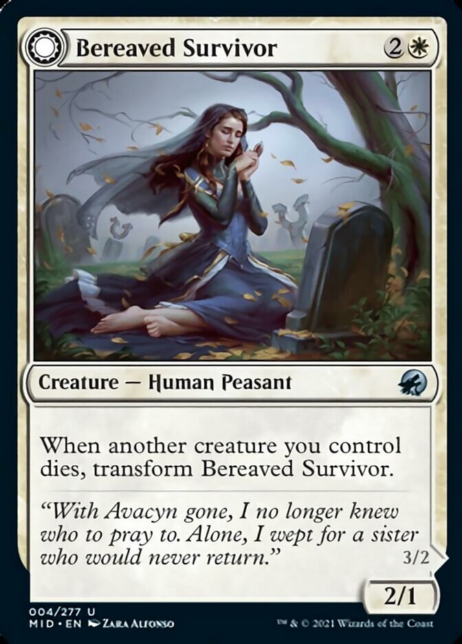 Bereaved Survivor // Dauntless Avenger - Innistrad: Midnight Hunt (MID)