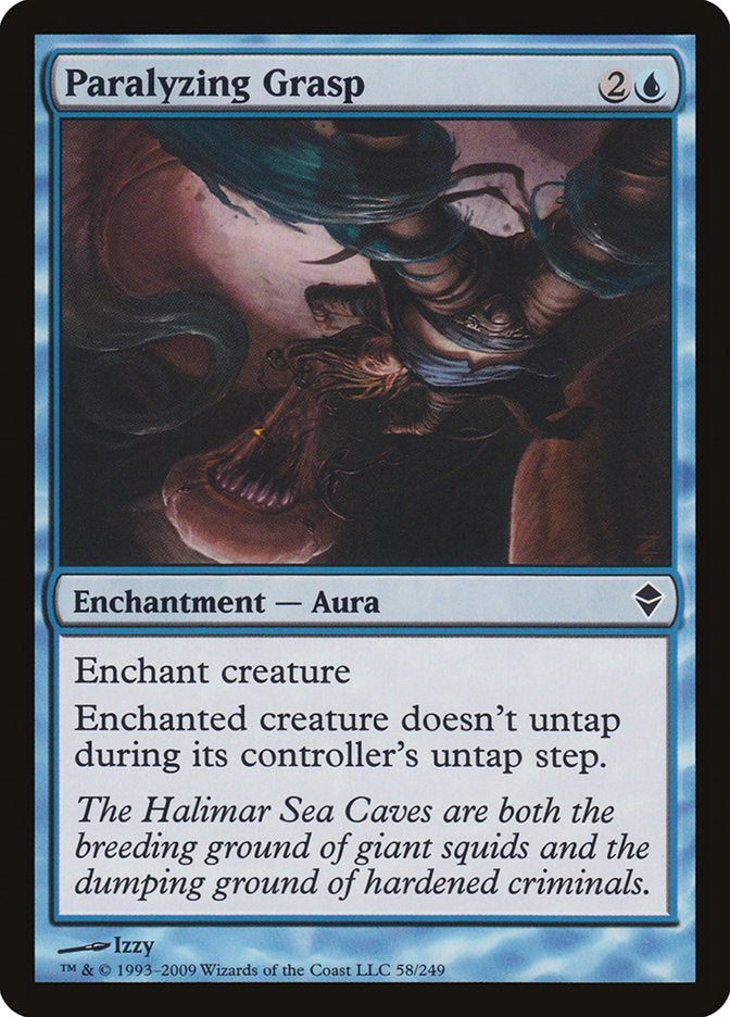 Paralyzing Grasp - Zendikar (ZEN)