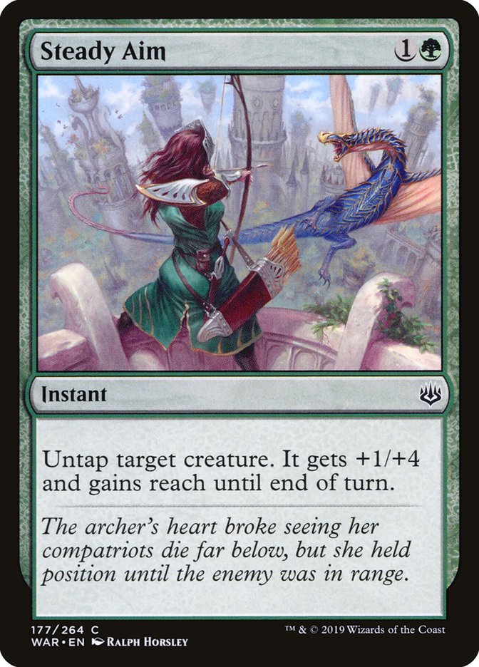 Steady Aim - [Foil] War of the Spark (WAR)