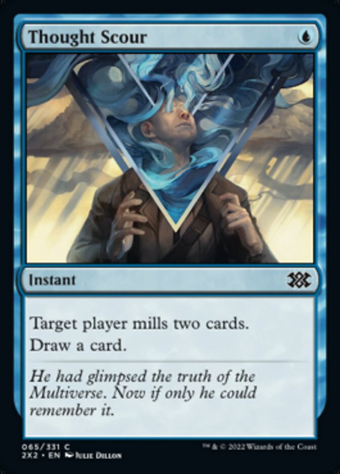 Thought Scour - [Foil] Double Masters 2022 (2X2)