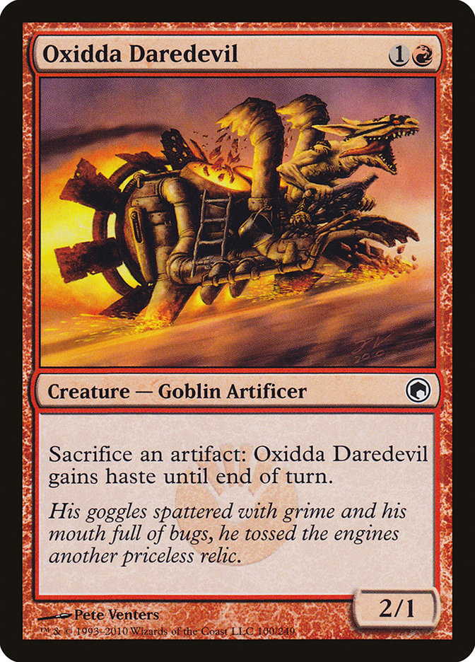 Oxidda Daredevil - [Foil] Scars of Mirrodin (SOM)