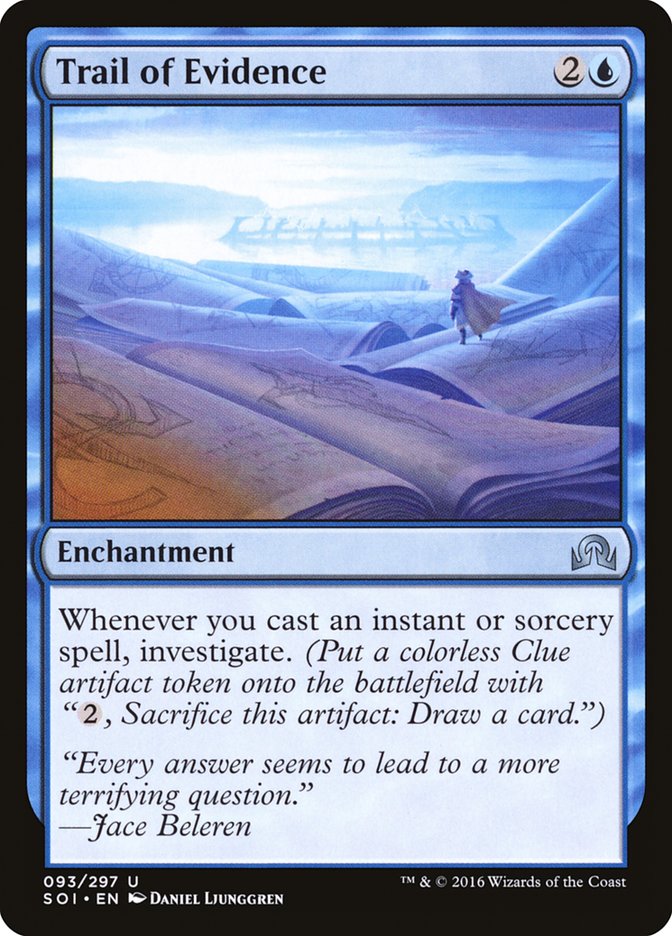 Trail of Evidence - [Foil] Shadows over Innistrad (SOI)