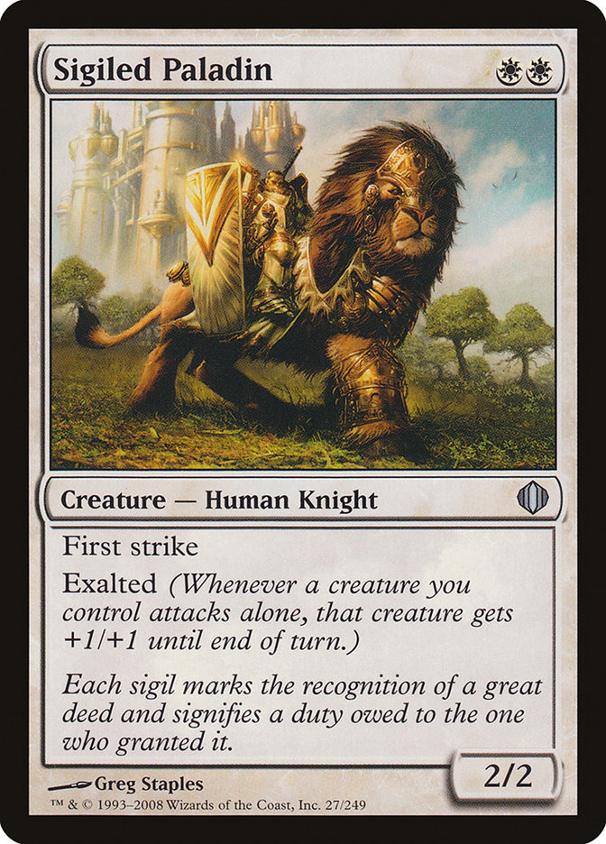 Sigiled Paladin - Shards of Alara (ALA)