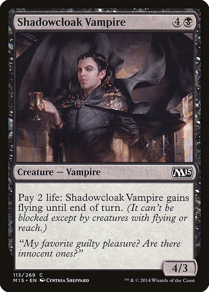 Shadowcloak Vampire - [Foil] Magic 2015 (M15)
