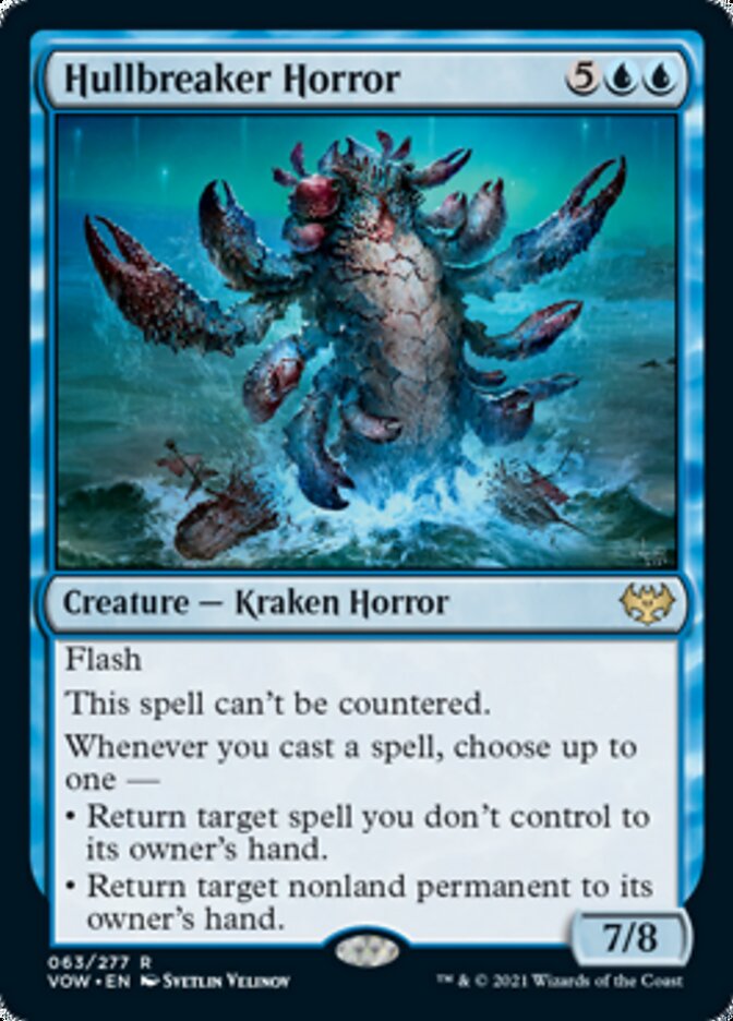 Hullbreaker Horror - [Foil] Innistrad: Crimson Vow (VOW)