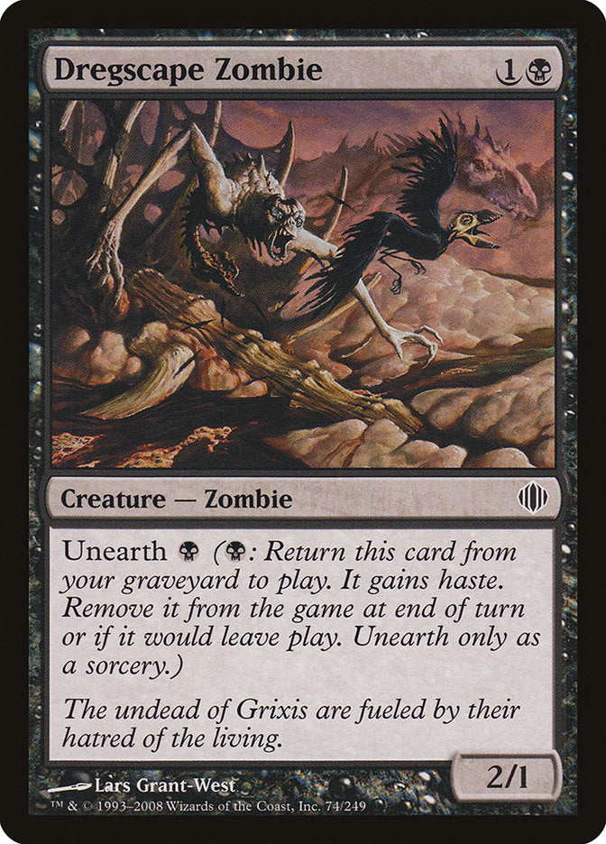 Dregscape Zombie - Shards of Alara (ALA)