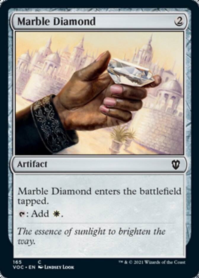 Marble Diamond - [Foil] Crimson Vow Commander (VOC)