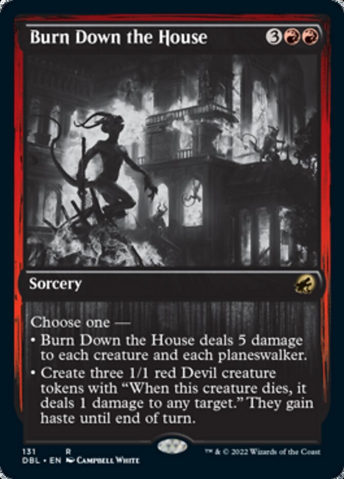Burn Down the House - Innistrad: Double Feature (DBL)