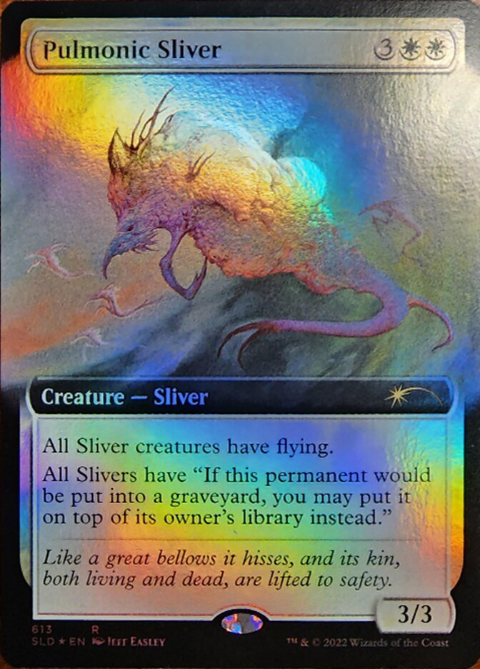 Pulmonic Sliver (613) - [Foil, Extended Art] Secret Lair Drop (SLD)
