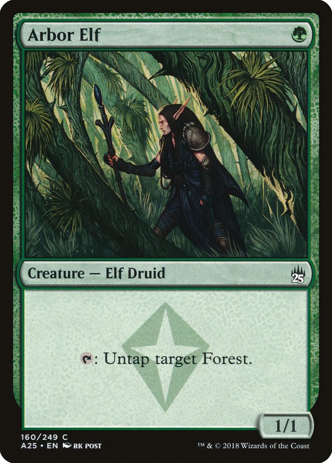 Arbor Elf - [Foil] Masters 25 (A25)