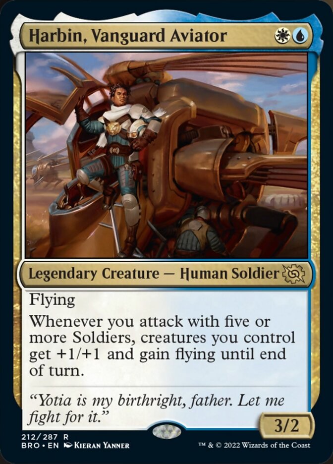 Harbin, Vanguard Aviator - [Foil] The Brothers' War (BRO)