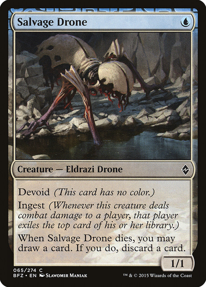 Salvage Drone - [Foil] Battle for Zendikar (BFZ)