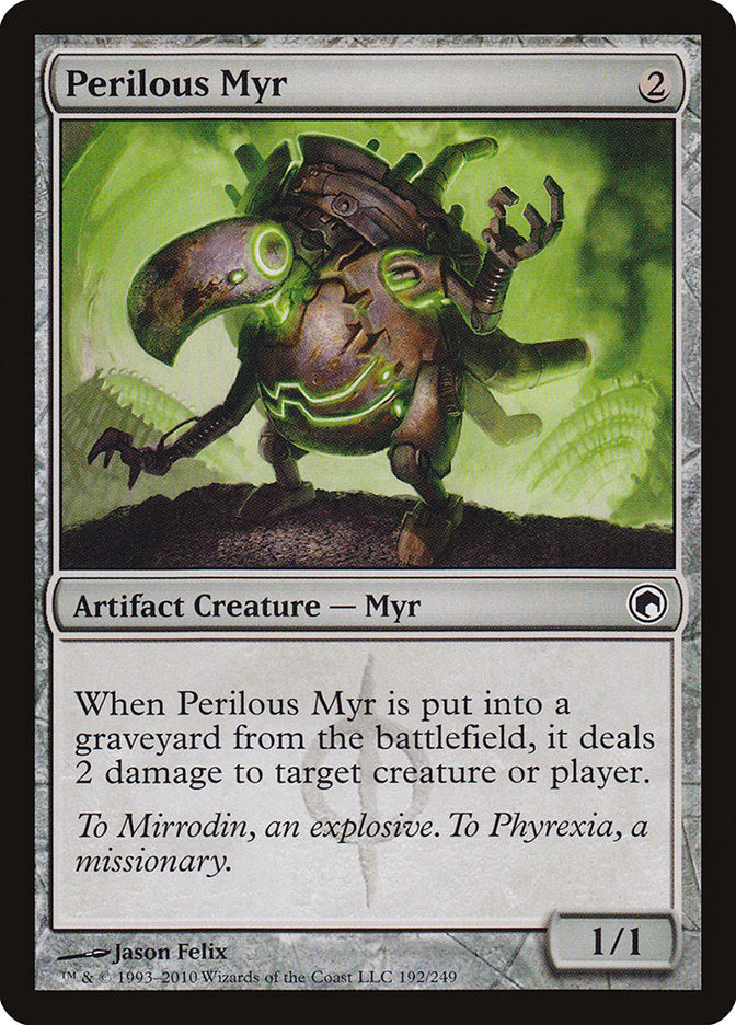 Perilous Myr - [Foil] Scars of Mirrodin (SOM)