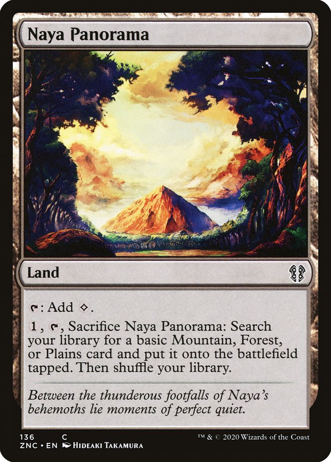 Naya Panorama - [Foil] Zendikar Rising Commander (ZNC)