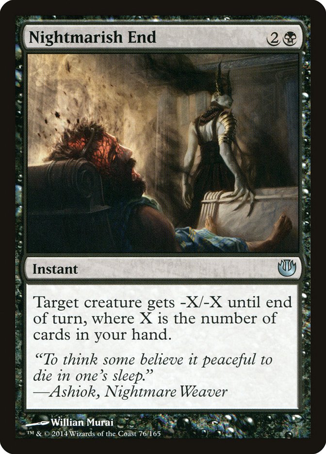 Nightmarish End - [Foil] Journey into Nyx (JOU)