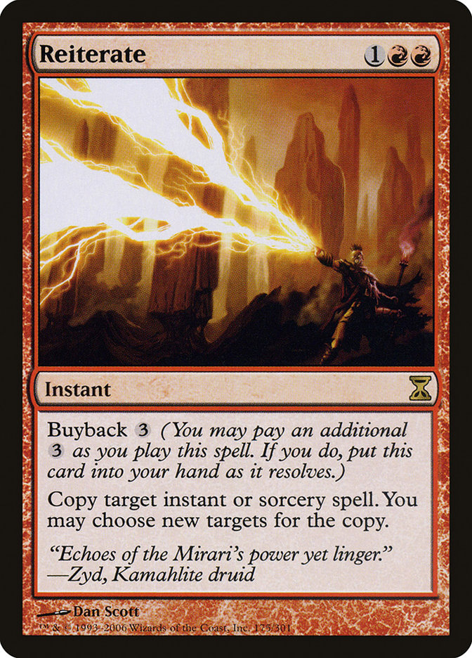 Reiterate - [Foil] Time Spiral (TSP)
