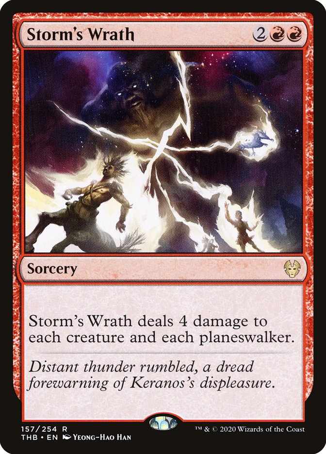 Storm's Wrath - [Foil] Theros Beyond Death (THB)