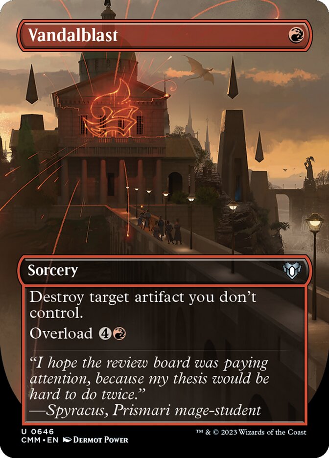 Vandalblast - [Borderless] Commander Masters (CMM)