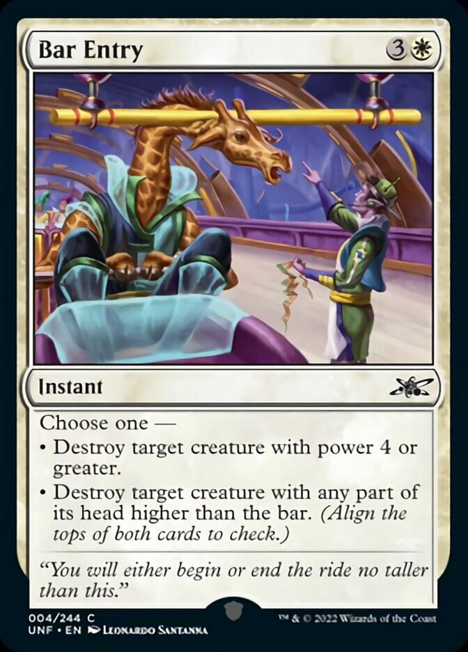 Bar Entry - [Foil] Unfinity (UNF)