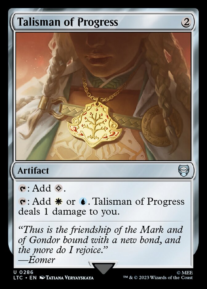 Talisman of Progress - Tales of Middle-earth Commander (LTC)