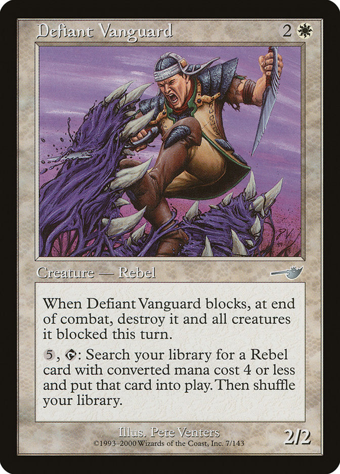 Defiant Vanguard - [Foil] Nemesis (NEM)