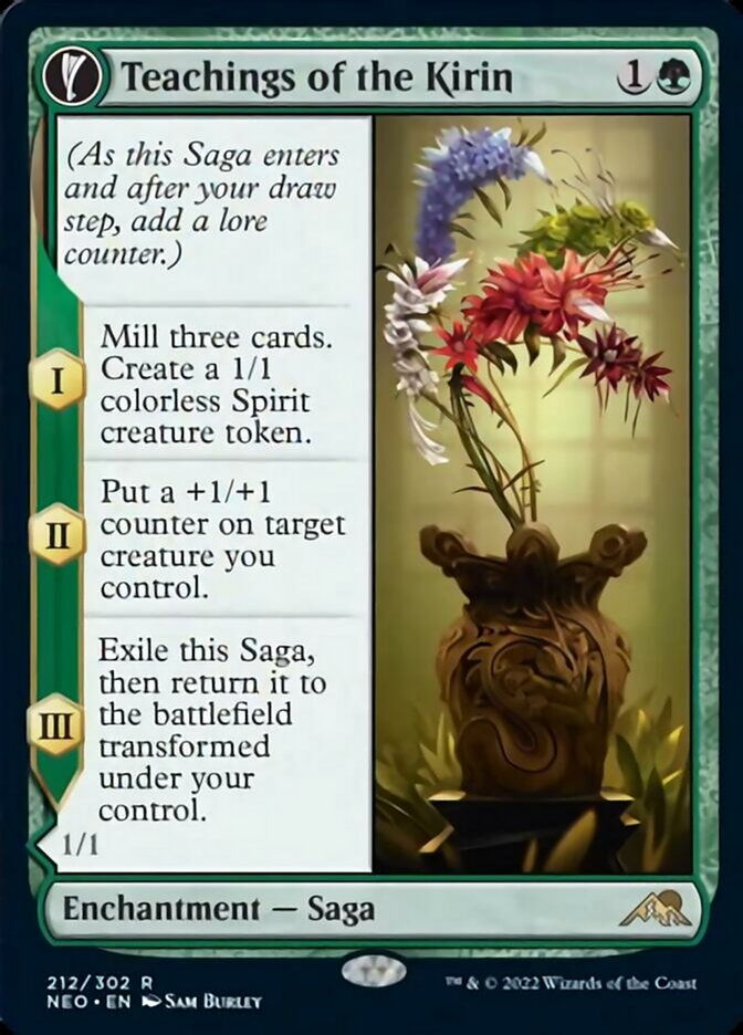 Teachings of the Kirin // Kirin-Touched Orochi - Kamigawa: Neon Dynasty (NEO)