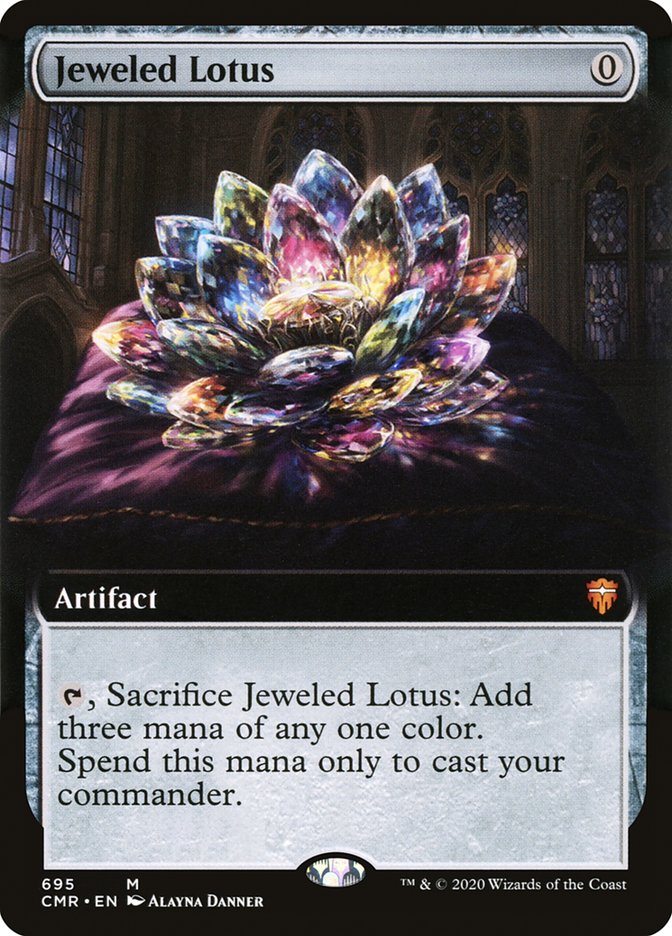 Jeweled Lotus - [Foil, Extended Art] Commander Legends (CMR)
