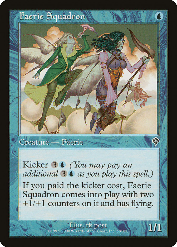 Faerie Squadron - [Foil, Retro Frame] Invasion (INV)