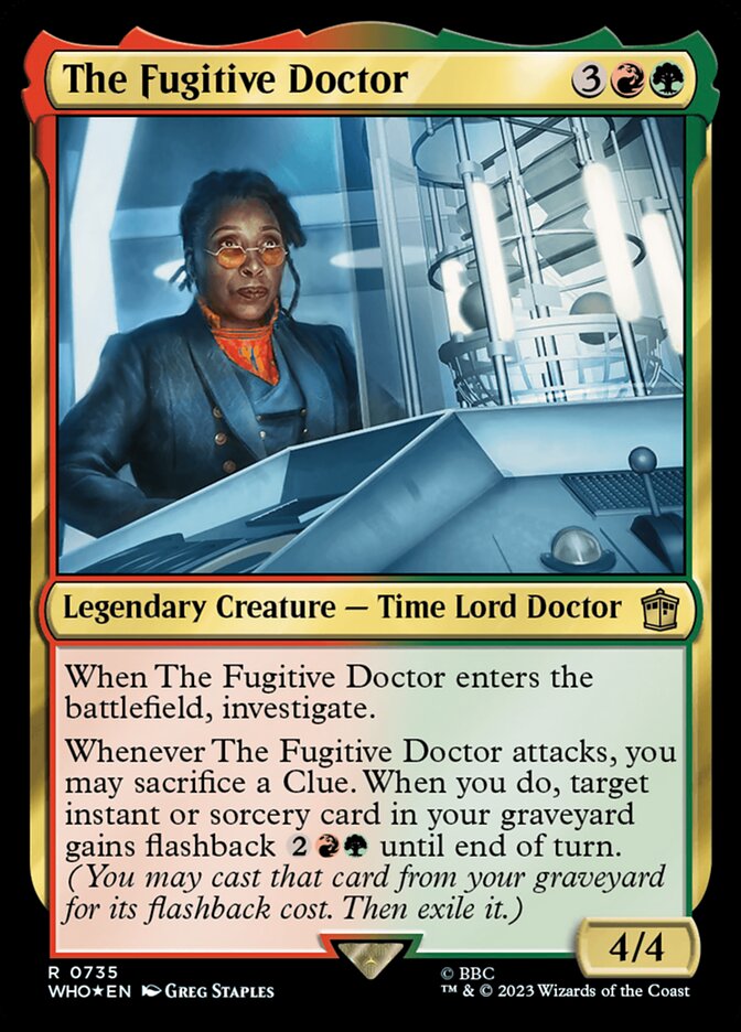 The Fugitive Doctor - [Surge Foil] Doctor Who (WHO)