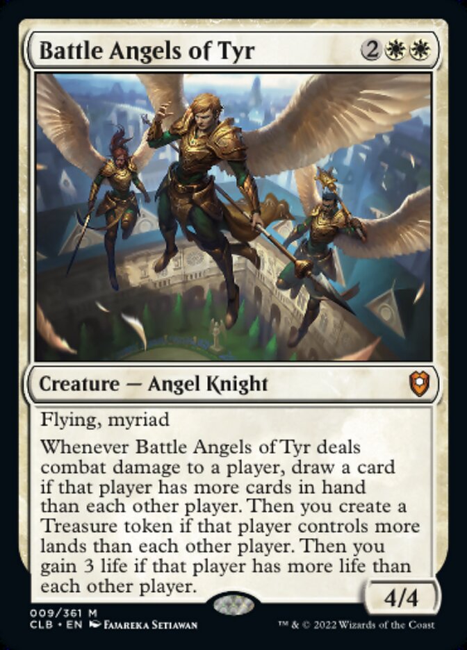 Battle Angels of Tyr - [Foil] Commander Legends: Battle for Baldur's Gate (CLB)