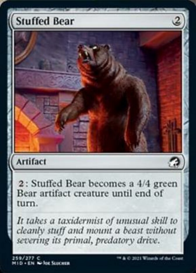 Stuffed Bear - [Foil] Innistrad: Midnight Hunt (MID)