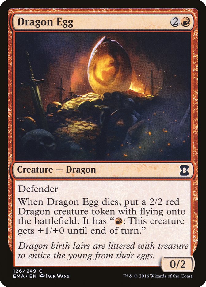 Dragon Egg - [Foil] Eternal Masters (EMA)