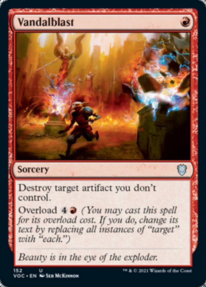 Vandalblast - [Foil] Crimson Vow Commander (VOC)