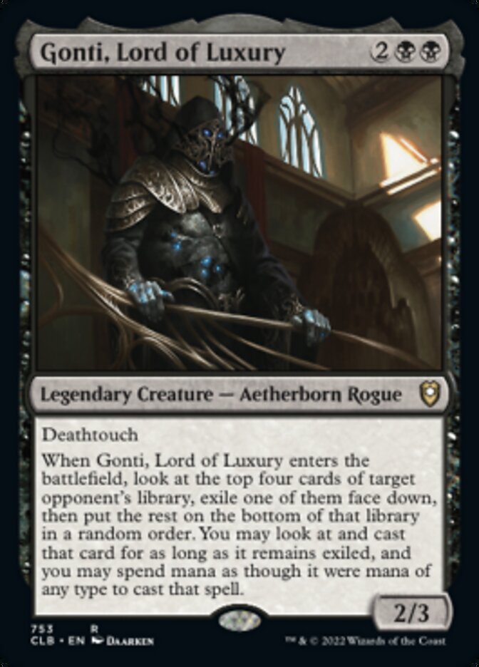 Gonti, Lord of Luxury - Commander Legends: Battle for Baldur's Gate (CLB)