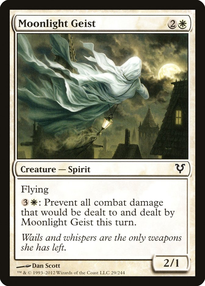 Moonlight Geist - [Foil] Avacyn Restored (AVR)