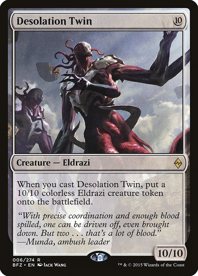 Desolation Twin - [Foil] Battle for Zendikar (BFZ)