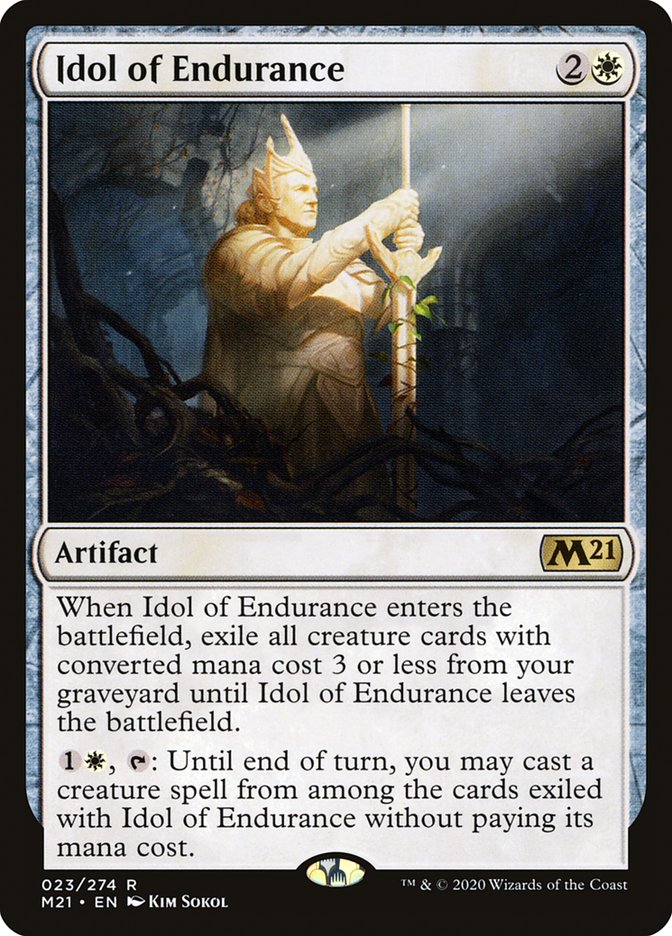 Idol of Endurance - [Foil] Core Set 2021 (M21)