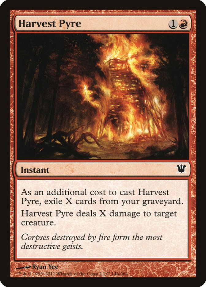 Harvest Pyre - [Foil] Innistrad (ISD)