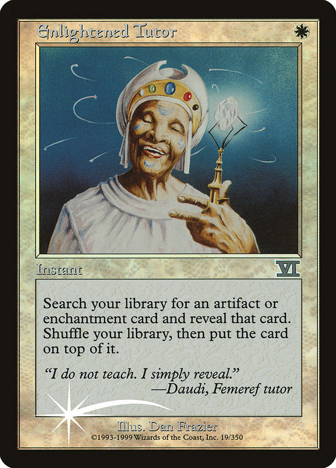 Enlightened Tutor - [Foil, Retro Frame] Arena League 2000 (PAL00)