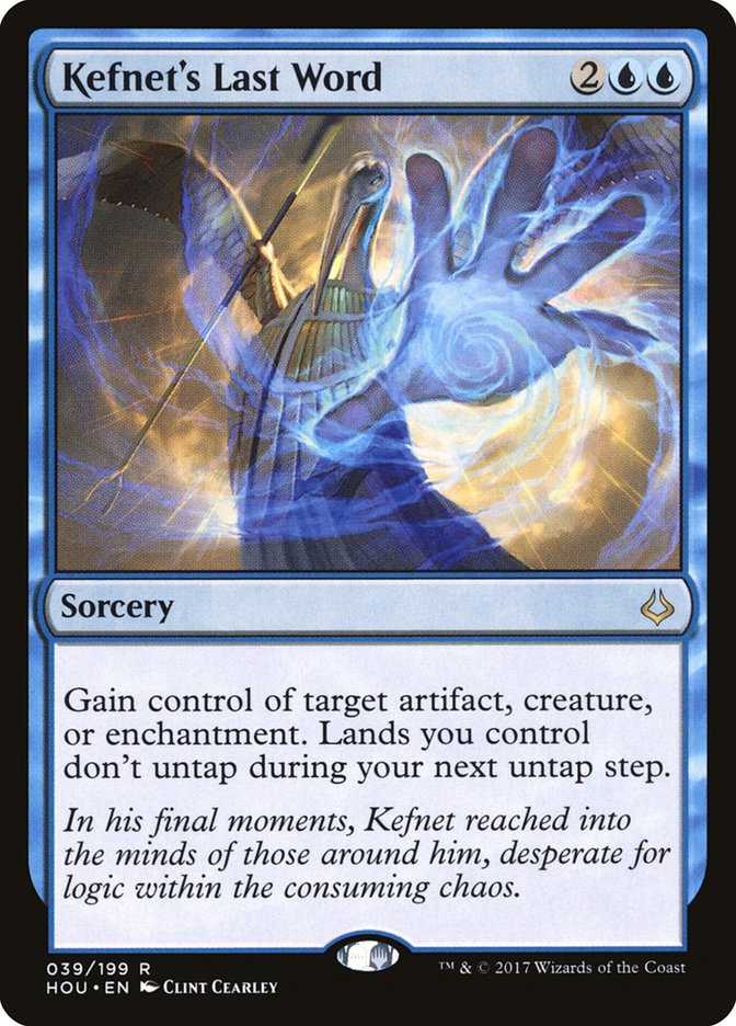 Kefnet's Last Word - [Foil] Hour of Devastation (HOU)