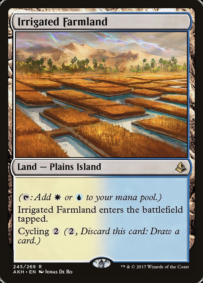 Irrigated Farmland - [Foil] Amonkhet (AKH)
