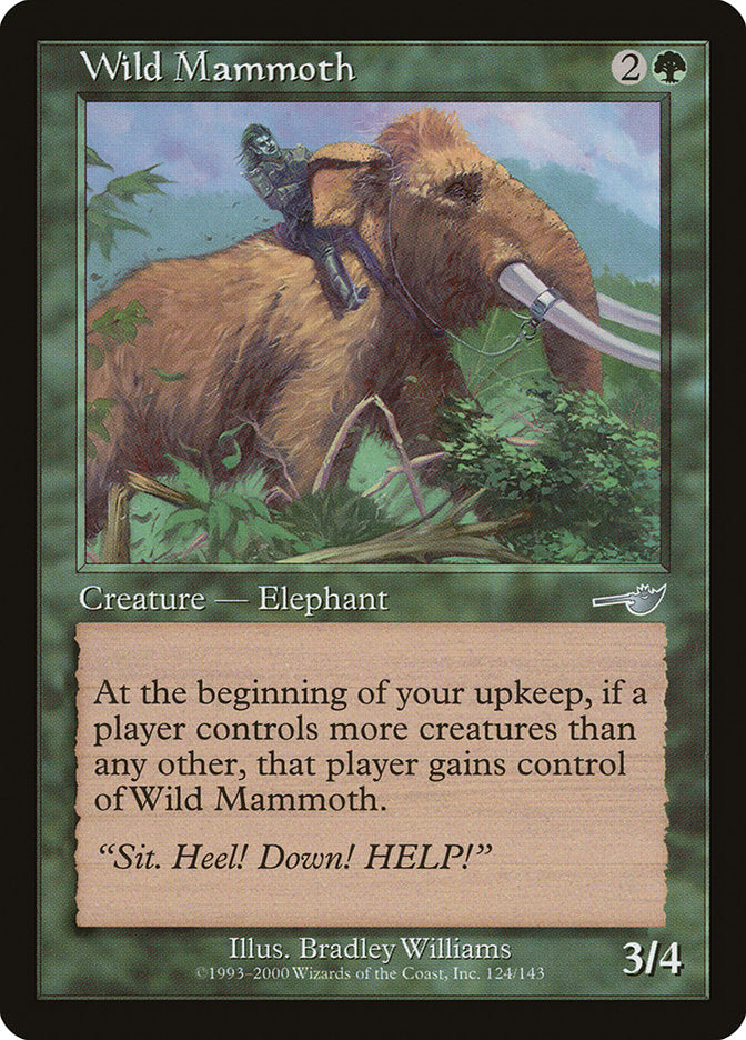 Wild Mammoth - [Foil] Nemesis (NEM)