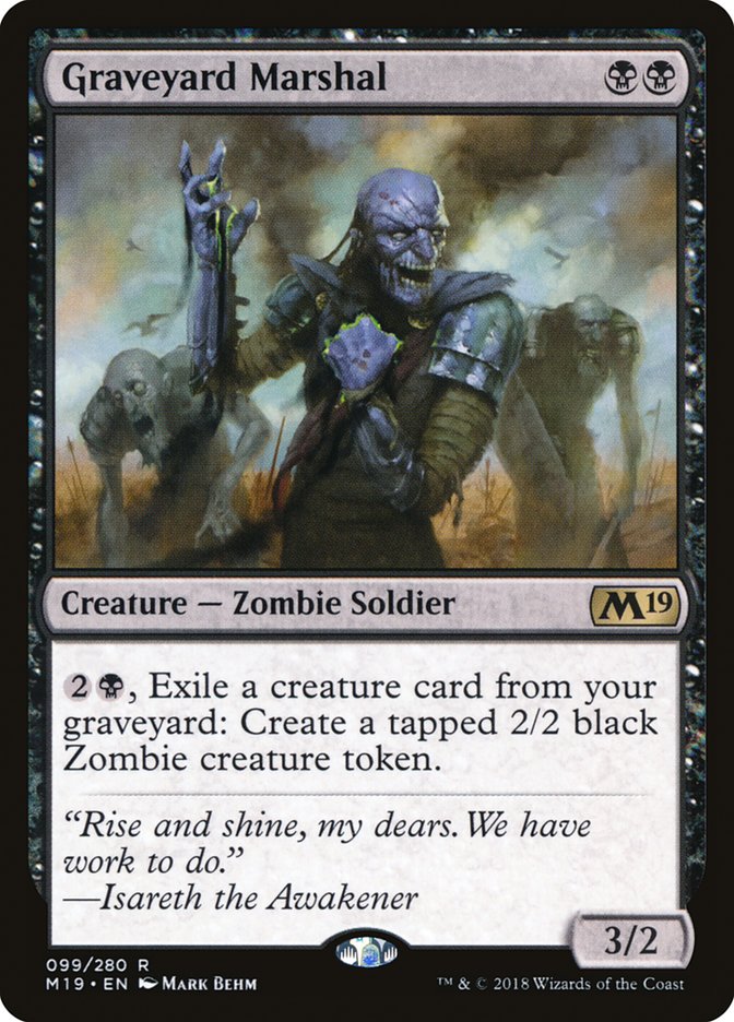 Graveyard Marshal - [Foil] Core Set 2019 (M19)