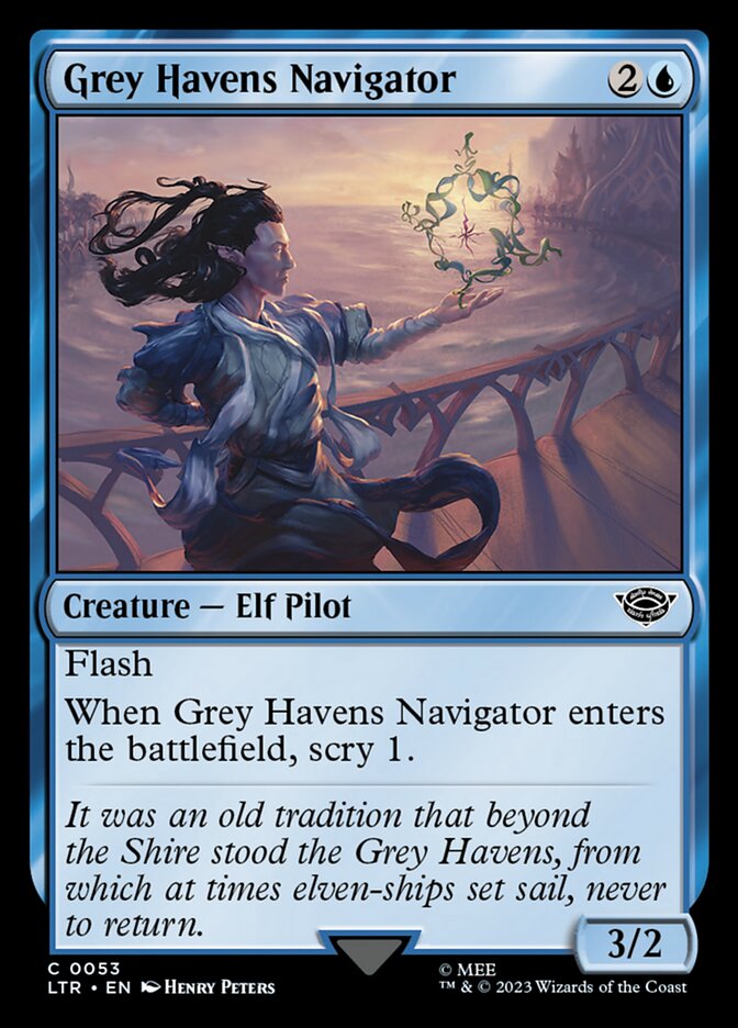 Grey Havens Navigator - [Foil] The Lord of the Rings: Tales of Middle-earth (LTR)