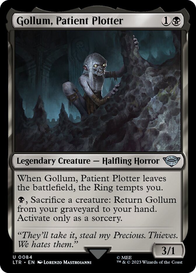 Gollum, Patient Plotter - [Foil] The Lord of the Rings: Tales of Middle-earth (LTR)