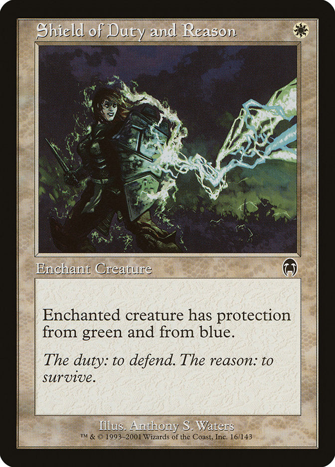 Shield of Duty and Reason - [Foil] Apocalypse (APC)