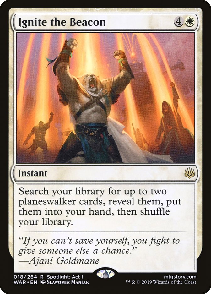 Ignite the Beacon - [Foil] War of the Spark (WAR)